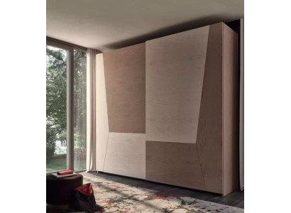 Vaatekaappi ruskea makuuhuoneen materiaali puukaappi ylellinen moderni